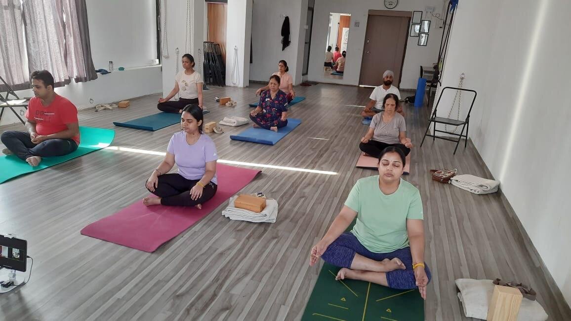 Studio session at YogStudio Kharghar