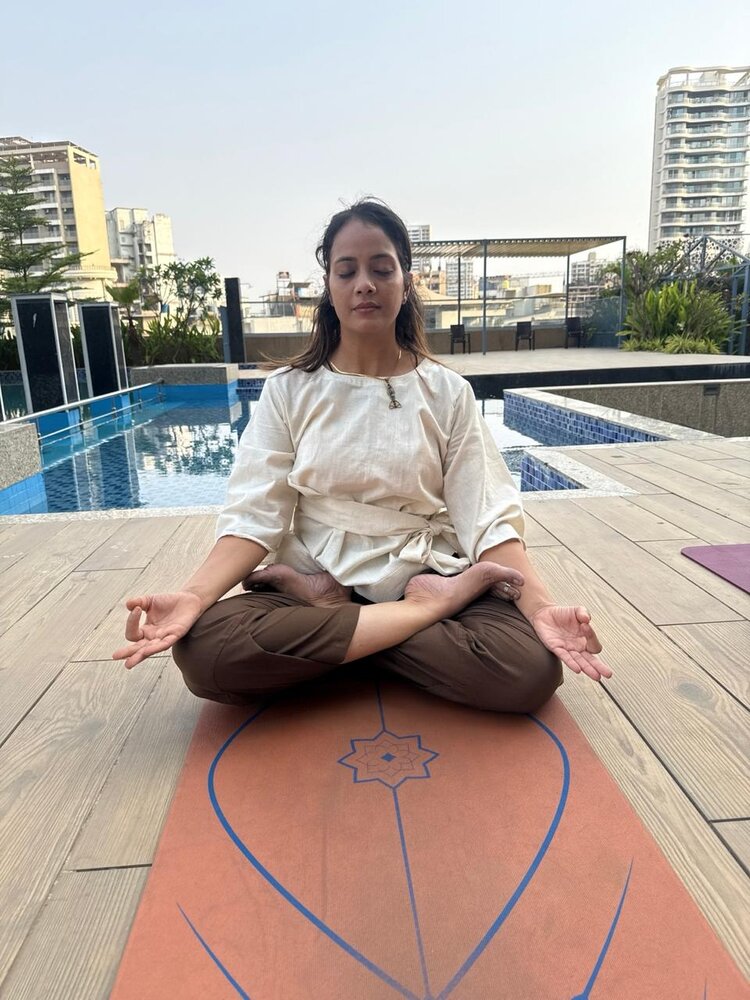 Sakshi Rai, instructor at YogStudio Kharghar