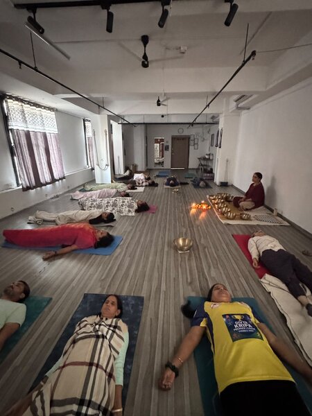 Saturday Sound Healing Circle group session at YogStudio Kharghar
